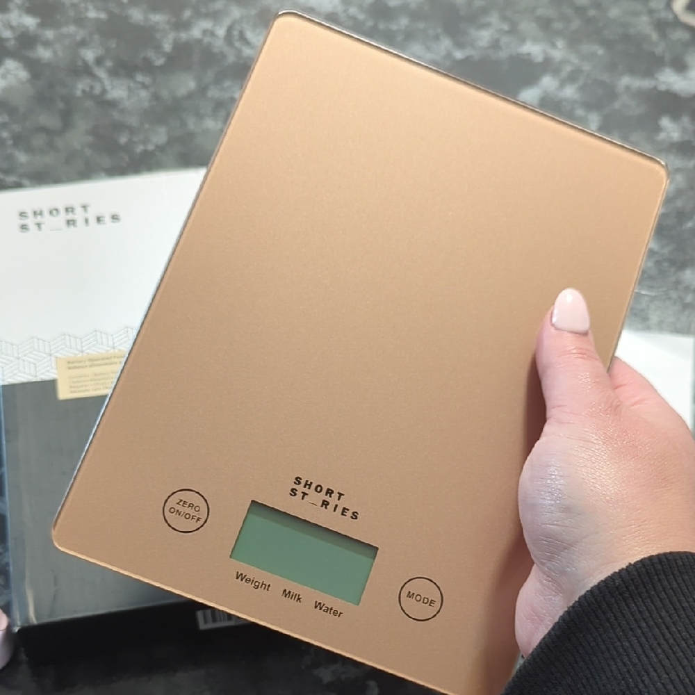 Digital Kitchen Scale - Gold - Picture 2 of 5